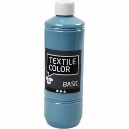 Textile Color Paint, pigeon blue, 500 ml/ 1 bottle [HOB-34170]