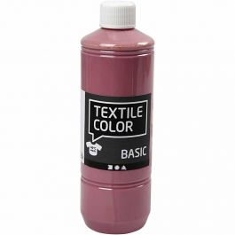Textile Color Paint, dark rose, 500 ml/ 1 bottle [HOB-34172]