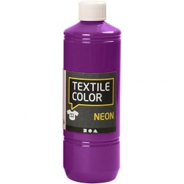 Textile Color Paint, neon lilac, 500 ml/ 1 bottle [HOB-34227]