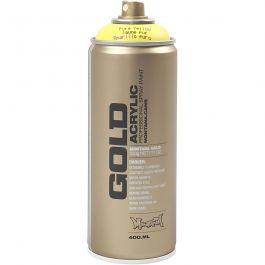 Spray paint, yellow, 400 ml/ 1 tub [HOB-35010]