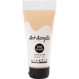 Pigment Art Acrylic Paint, pastel coral, transparent, 75 ml/ 1 bottle [HOB-35142]