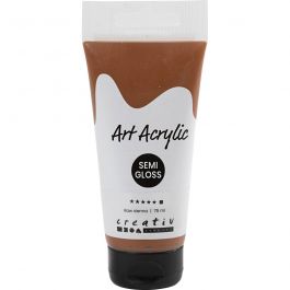 Pigment Art Acrylic Paint, raw sienna, opaque, 75 ml/ 1 bottle [HOB-35155]