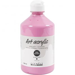 Pigment Art School Paint, dusty rose, opaque, 500 ml/ 1 bottle [HOB-35416]