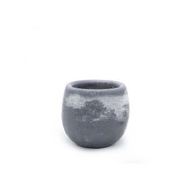 Aroma bowl Dark Grey Lavender Scent Ø9x8 cm (6 Pcs) [IFS-36213]