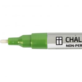 Chalk markers, metallic colours, line 1,2-3 mm, 5 pc/ 1 pack [HOB-37387]