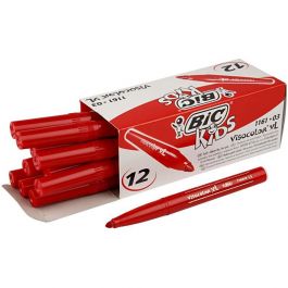 Visa Color Marker, red, line 3 mm, 12 pc/ 1 pack [HOB-37403]