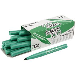 Visa Color Marker, mid-green, line 3 mm, 12 pc/ 1 pack [HOB-37408]