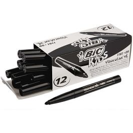 Visa Color Marker, black, line 3 mm, 12 pc/ 1 pack [HOB-37409]