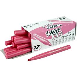 Visa Color Marker, pink, line 3 mm, 12 pc/ 1 pack [HOB-37411]