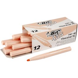 Visa Color Marker, light beige, line 3 mm, 12 pc/ 1 pack [HOB-37448]