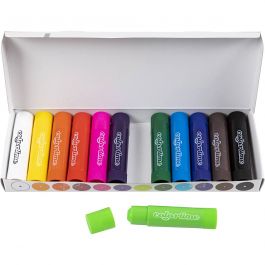 Soft Color Stick, assorted colours, L: 8 cm, 12 pc/ 1 pack [HOB-38135]