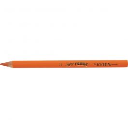 Super Ferby 1 colouring pencils, orange, L: 18 cm, lead 6,25 mm, 12 pc/ 1 pack [HOB-38354]