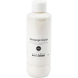 Decoupage lacquer, glossy, 250 ml/ 1 bottle [HOB-39200]
