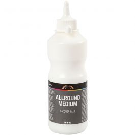 All-round medium adhesive lacquer, 500 ml/ 1 bottle [HOB-39210]