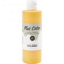 Plus Color Craft Paint, yellow sun, 250 ml/ 1 bottle [HOB-39432]