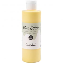 Plus Color Craft Paint, crocus yellow, 250 ml/ 1 bottle [HOB-39434]