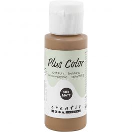 Plus Color Craft Paint, light brown, 60 ml/ 1 bottle [HOB-39603]
