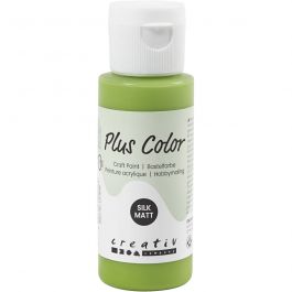 Plus Color Craft Paint, leaf green, 60 ml/ 1 bottle [HOB-39608]