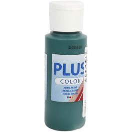 Plus Color Craft Paint, dark green, 60 ml/ 1 bottle [HOB-39612]