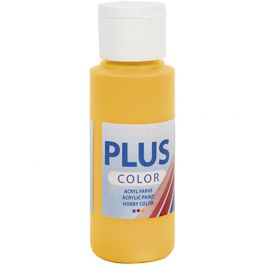 Plus Color Craft Paint, yellow sun, 60 ml/ 1 bottle [HOB-39632]