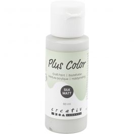 Plus Color Craft Paint, light grey, 60 ml/ 1 bottle [HOB-39639]