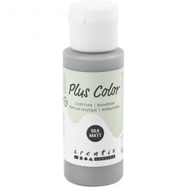 Plus Color Craft Paint, rain grey, 60 ml/ 1 bottle [HOB-39640]