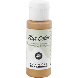 Plus Color Craft Paint, gold, 60 ml/ 1 bottle [HOB-39652]