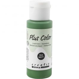 Plus Color Craft Paint, forrest green, 60 ml/ 1 bottle [HOB-39682]