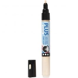 Plus Color Marker, light beige, 5,5 ml, L: 14,5 cm, line 1-2 mm, 1 pc [HOB-39804]