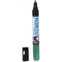Plus Color Marker, dark green, 5,5 ml, L: 14,5 cm, line 1-2 mm, 1 pc [HOB-39812]