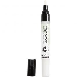 Plus Color Marker, off-white, 5,5 ml, L: 14,5 cm, line 1-2 mm, 1 pc [HOB-39837]