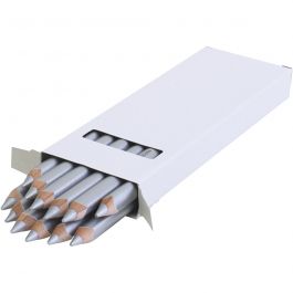 edu jumbo coloured pencils, silver, thickness 10 mm, lead 6,25 mm, 12 pc/ 1 pack [HOB-408088]