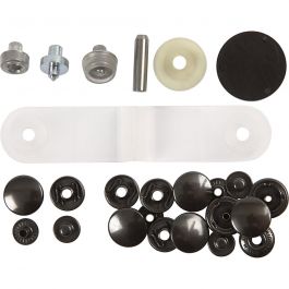Press Fastener - Starter Set, D 15 mm, 1 set [HOB-41164]