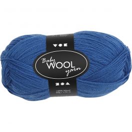 Baby Yarn, blue, L: 172 m, 50 g/ 1 ball [HOB-41333]
