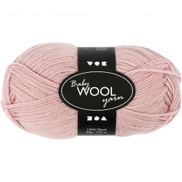 Baby Yarn, dusty rose, L: 172 m, 50 g/ 1 ball [HOB-41351]