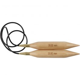 Circular Knitting Needle, no. 30, L: 150 cm, 1 pc [HOB-42197]