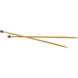 Knitting Needles, no. 6,5, L: 35 cm, 1 pair [HOB-42288]