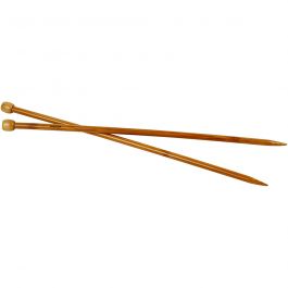 Knitting Needles, no. 8, L: 35 cm, 1 pair [HOB-42290]
