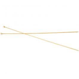 Knitting Needles, no. 2,5, L: 35 cm, 1 pair [HOB-42299]