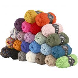 Melbourne Yarn, L: 92 m, 24x50 g/ 1 pack [HOB-44700]