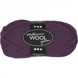 Melbourne Yarn, purple, L: 92 m, 50 g/ 1 ball [HOB-44780]