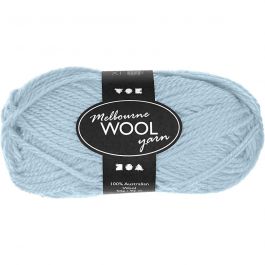 Melbourne Yarn, light turquoise, L: 92 m, 50 g/ 1 ball [HOB-44781]