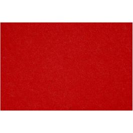 Craft Felt, red, 42x60 cm, thickness 3 mm, 1 sheet [HOB-45233]