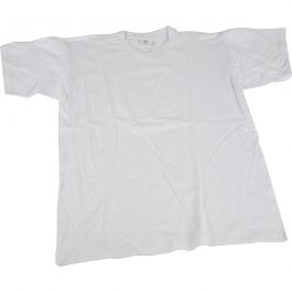 T-shirts, white, W: 32 cm, size 3-4 years, round neck, 1 pc [HOB-47202]
