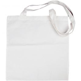 Shopping Bag, white, size 38x42 cm, 130 g, 1 pc [HOB-499000]