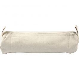 Pencil Case, light natural, L: 20 cm, D 6 cm, 300 g, 1 pc [HOB-499070]