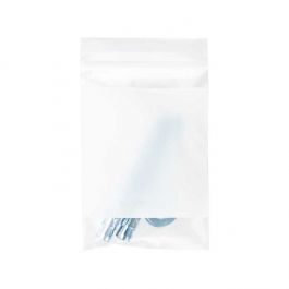 Grip Seal Bags with Write-on-Panel 10x15cm PE 100 micron (100 pieces) [4WE46]