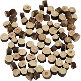Wood Mix, D 7-10 mm, thickness 4-5 mm, 230 g/ 1 pack [HOB-502130]