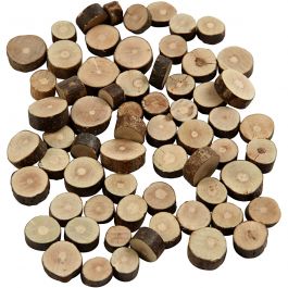 Wood Mix, D 10-15 mm, thickness 5 mm, 230 g/ 1 pack [HOB-502150]