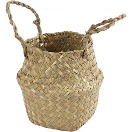 Seagrass basket, H: 7/15 cm, D 16 cm, 1 pc [HOB-50303]